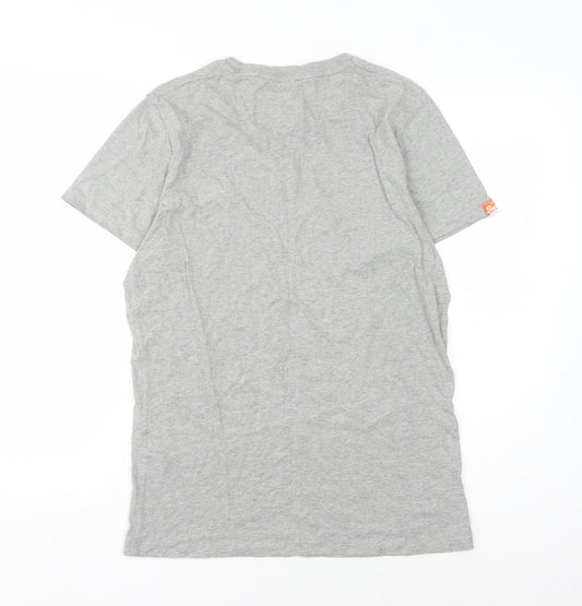 SuperDry Men's Grey Regular Fit T-Shirt M