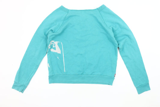 Levi's Women's Blue Pullover Sweatshirt L