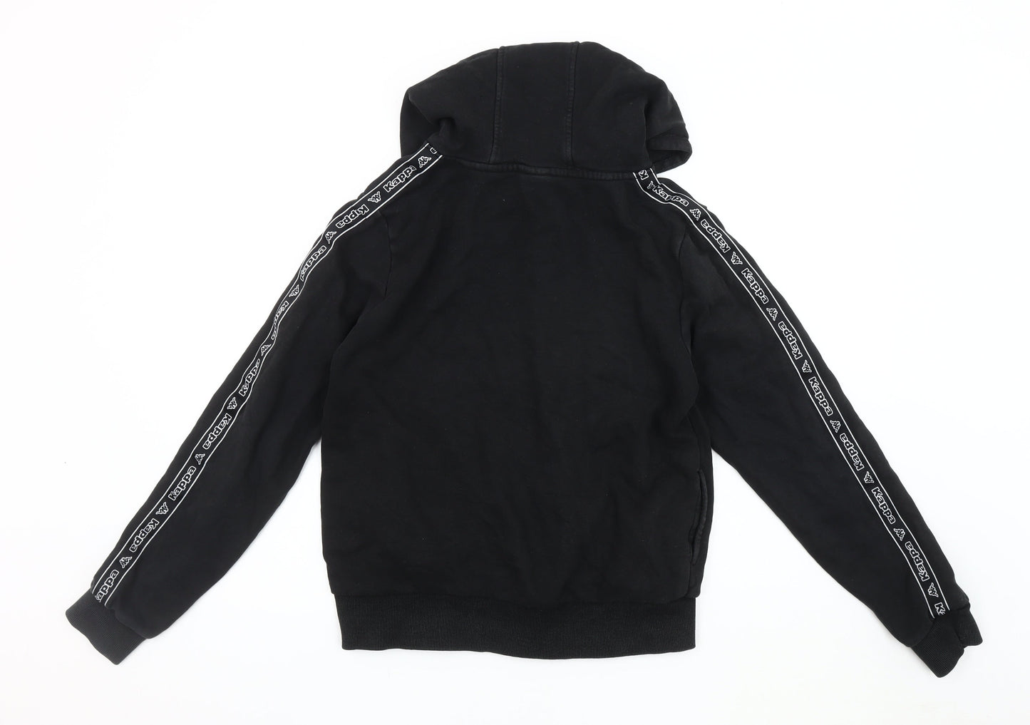 Kappa Women's Black Hooded Jacket Size 12