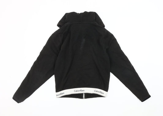 Calvin Klein Men's Black Hooded Jacket XS