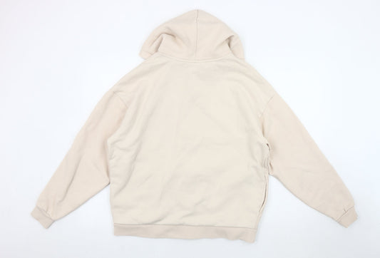 Slazenger Women's Beige Full-Zip Hooded Jacket