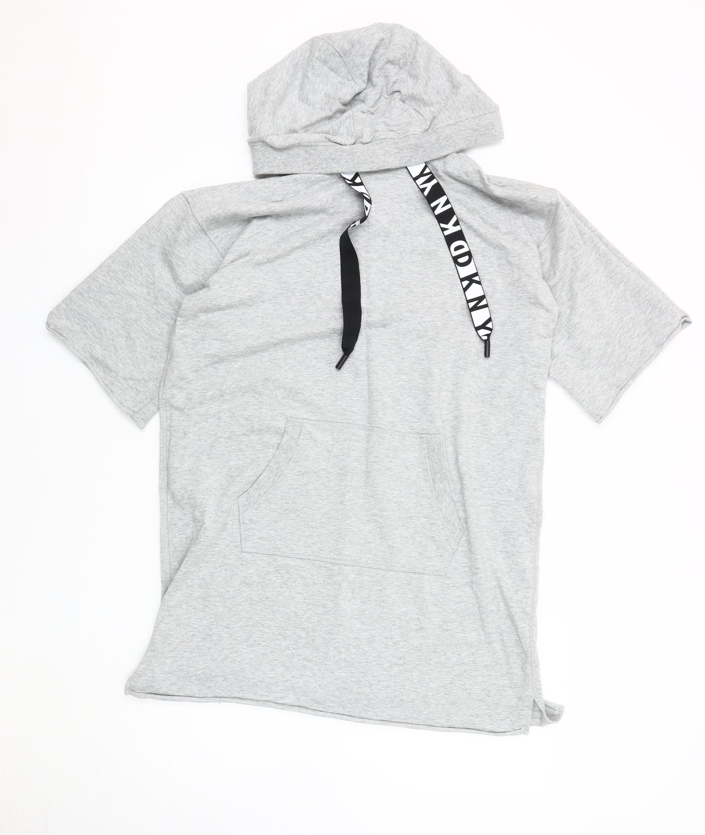 DKNY Sport Men's Grey Short Sleeve Hoodie