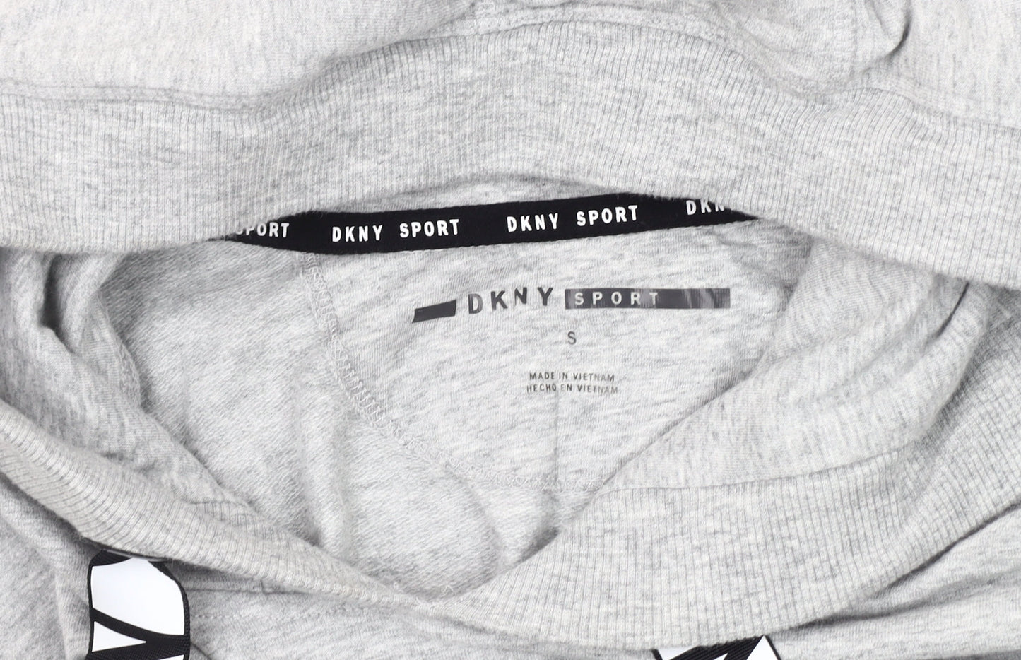 DKNY Sport Men's Grey Short Sleeve Hoodie