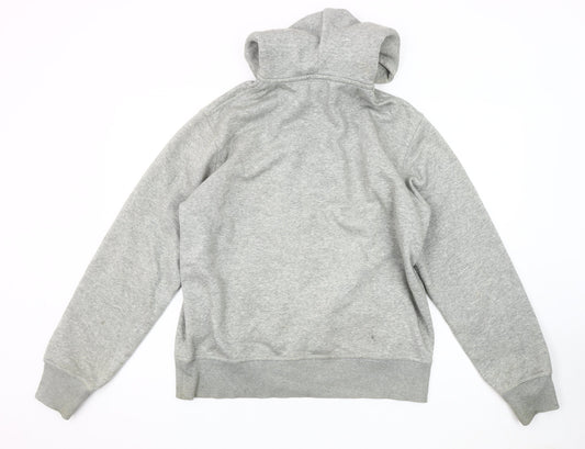 Nike Men's Grey Hoodie Jacket Size L