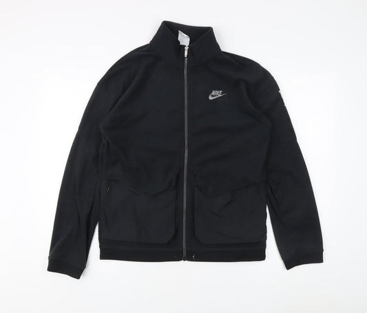 Nike Men's Black XL Basic Jacket - Casual Style