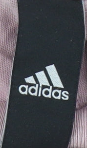 Adidas Women's Purple Cropped T-Shirt XL Sports Style