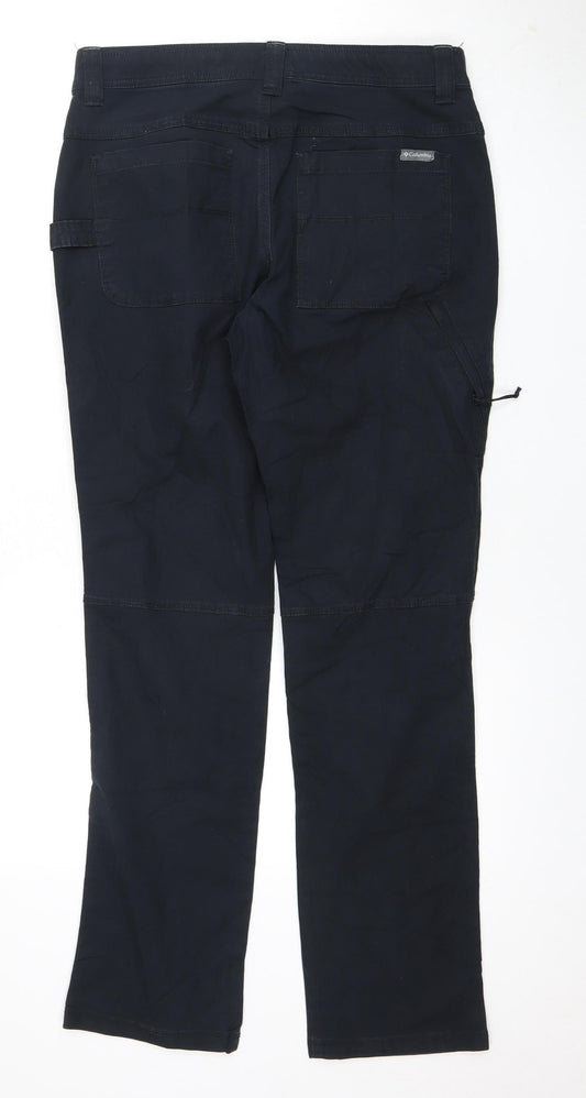 Columbia Men's Black Cargo Trousers Size 30