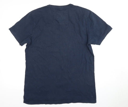 Crew Clothing Co. Men's Blue M Logo T-Shirt