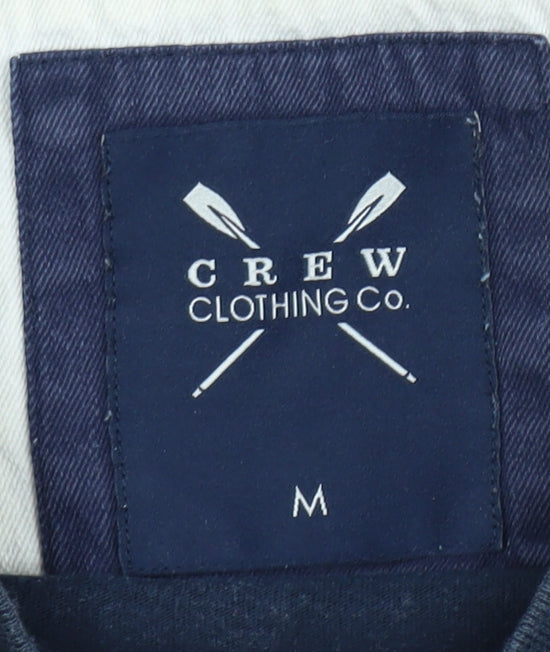 Crew Clothing Co. Men's Blue M Logo T-Shirt