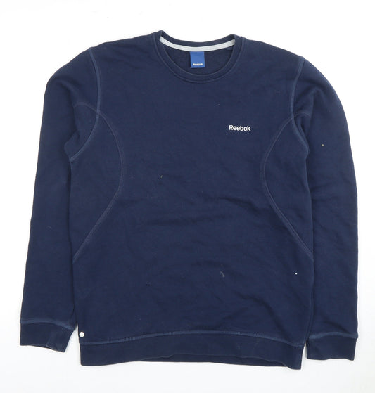 Reebok Men's Blue Pullover Sweatshirt S