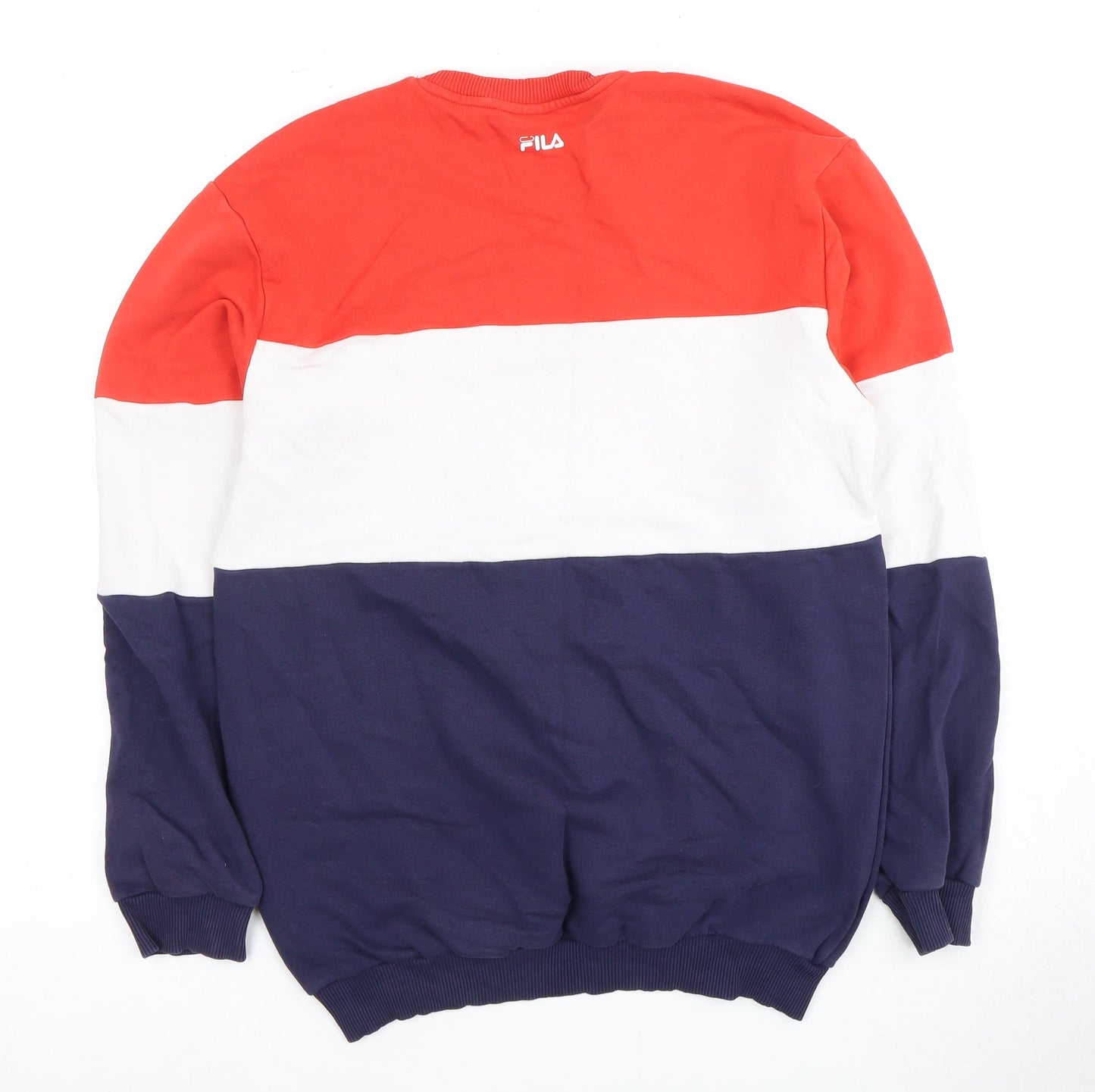 Fila Men's Multicoloured Sweatshirt S - Logo Pullover