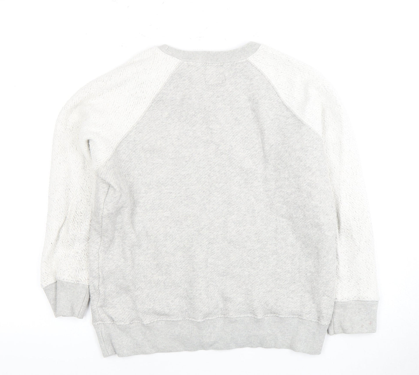 Jack Wills Grey Women's Pullover Sweatshirt Size 12