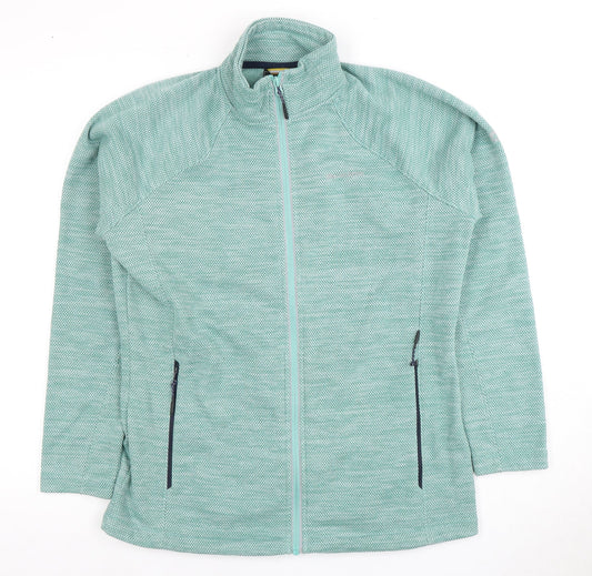 Craghoppers Women's Green Mid-Length Zip Jacket Size 12