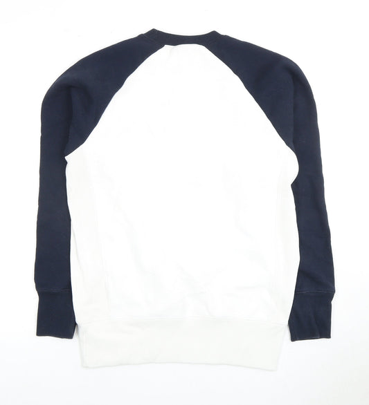 Champion Men's White Pullover Sweatshirt M