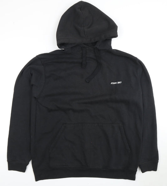 Reebok Men's Black 2XL Pullover Hoodie