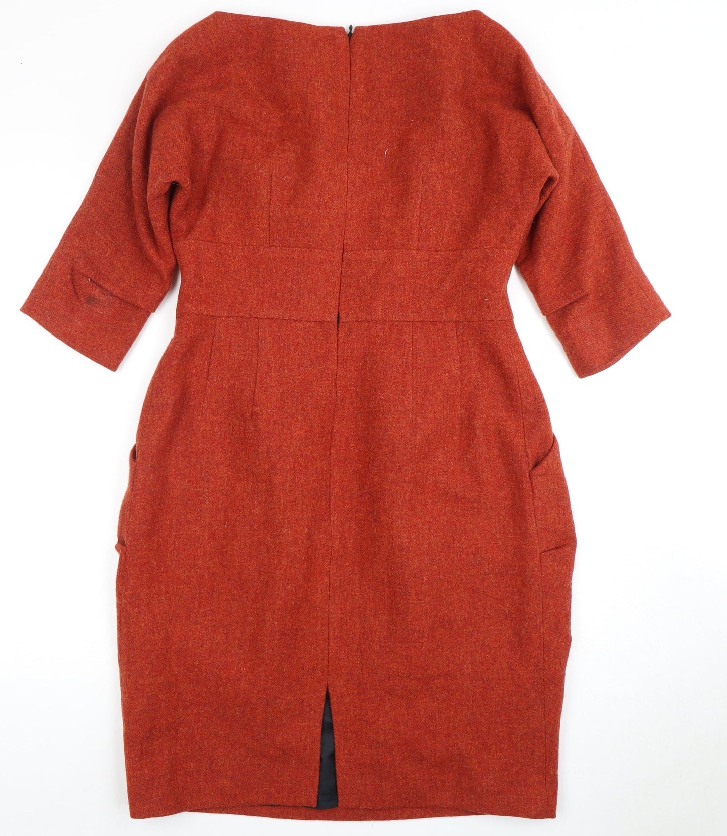 Aquascutum Women's Red Sheath Dress Size 12