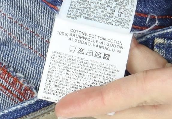 Diesel Men's Blue Straight Regular Fit Jeans