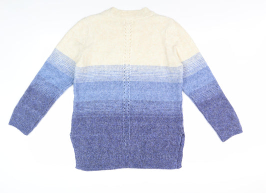 Fat Face Women's Multicoloured Pullover Jumper Size 10