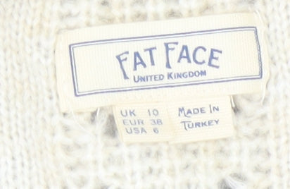 Fat Face Women's Multicoloured Pullover Jumper Size 10