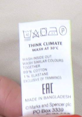 Marks and Spencer Women's Beige Trousers, Size 18