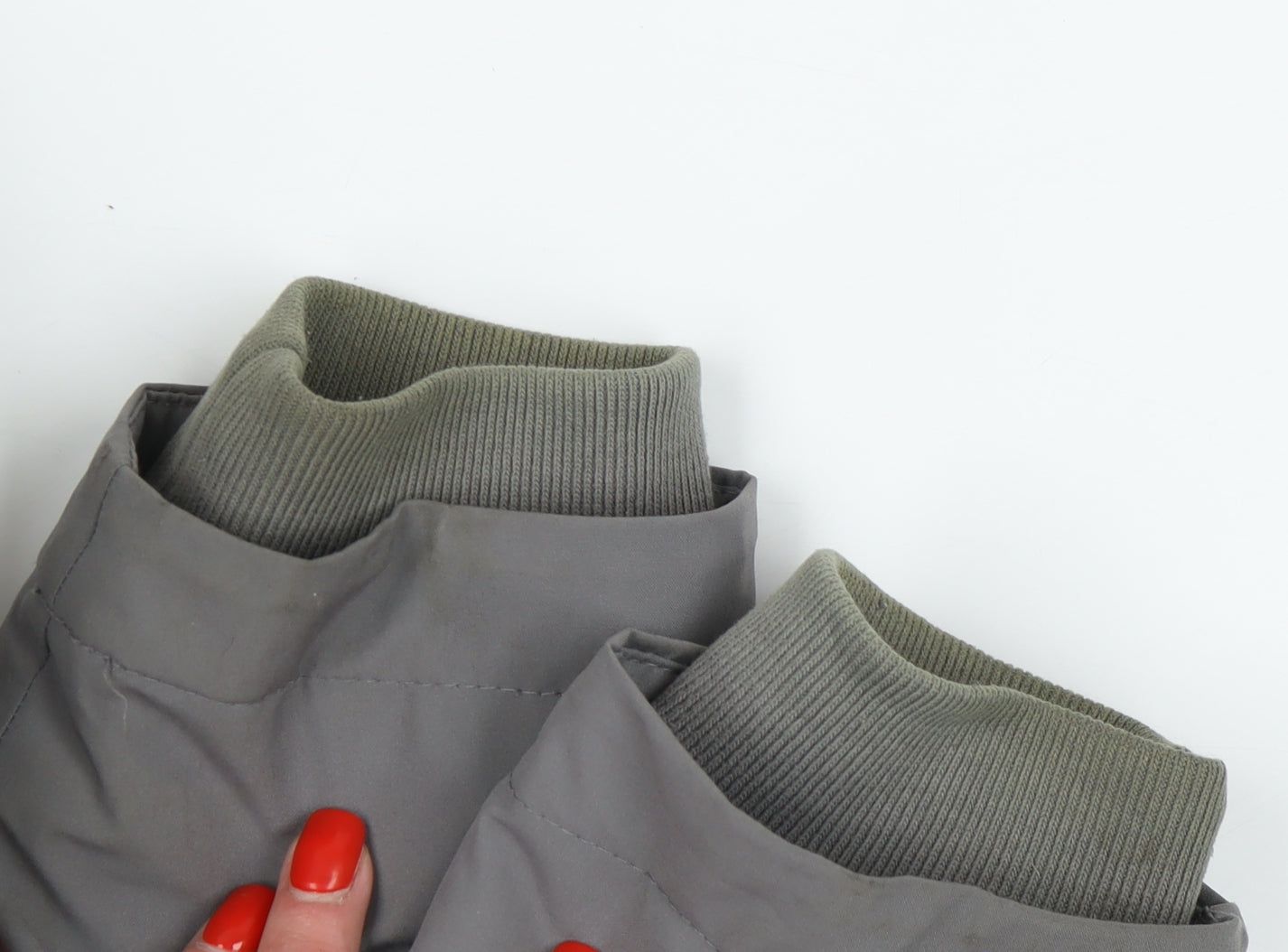 Hollister Womens Grey Parka S Casual Hooded Jacket