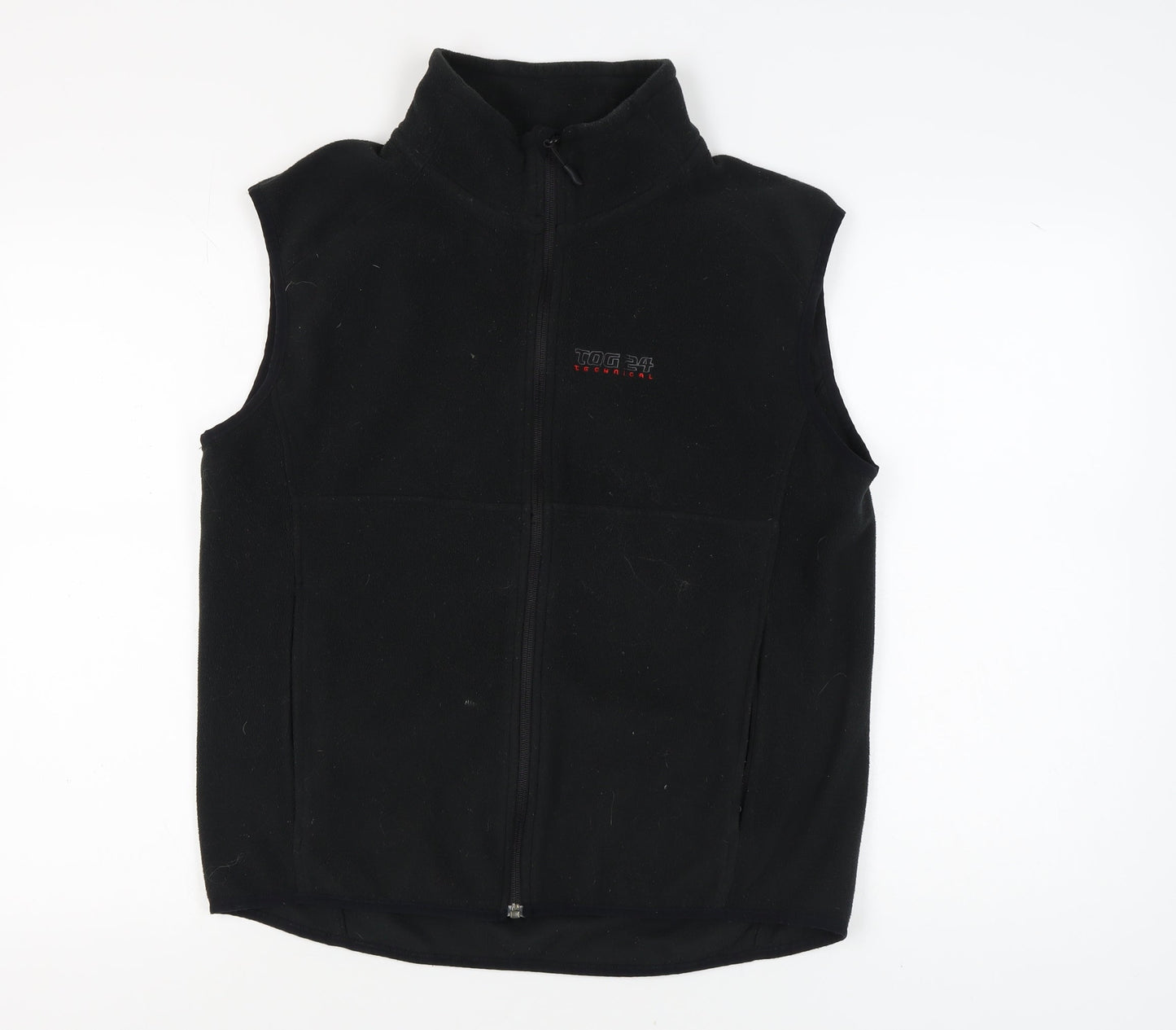 TOG 24 Unisex Black Fleece Waistcoat M