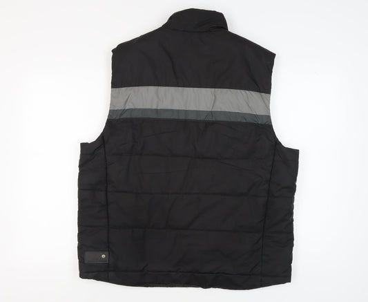 Puma Men's Black XL Puffer Waistcoat