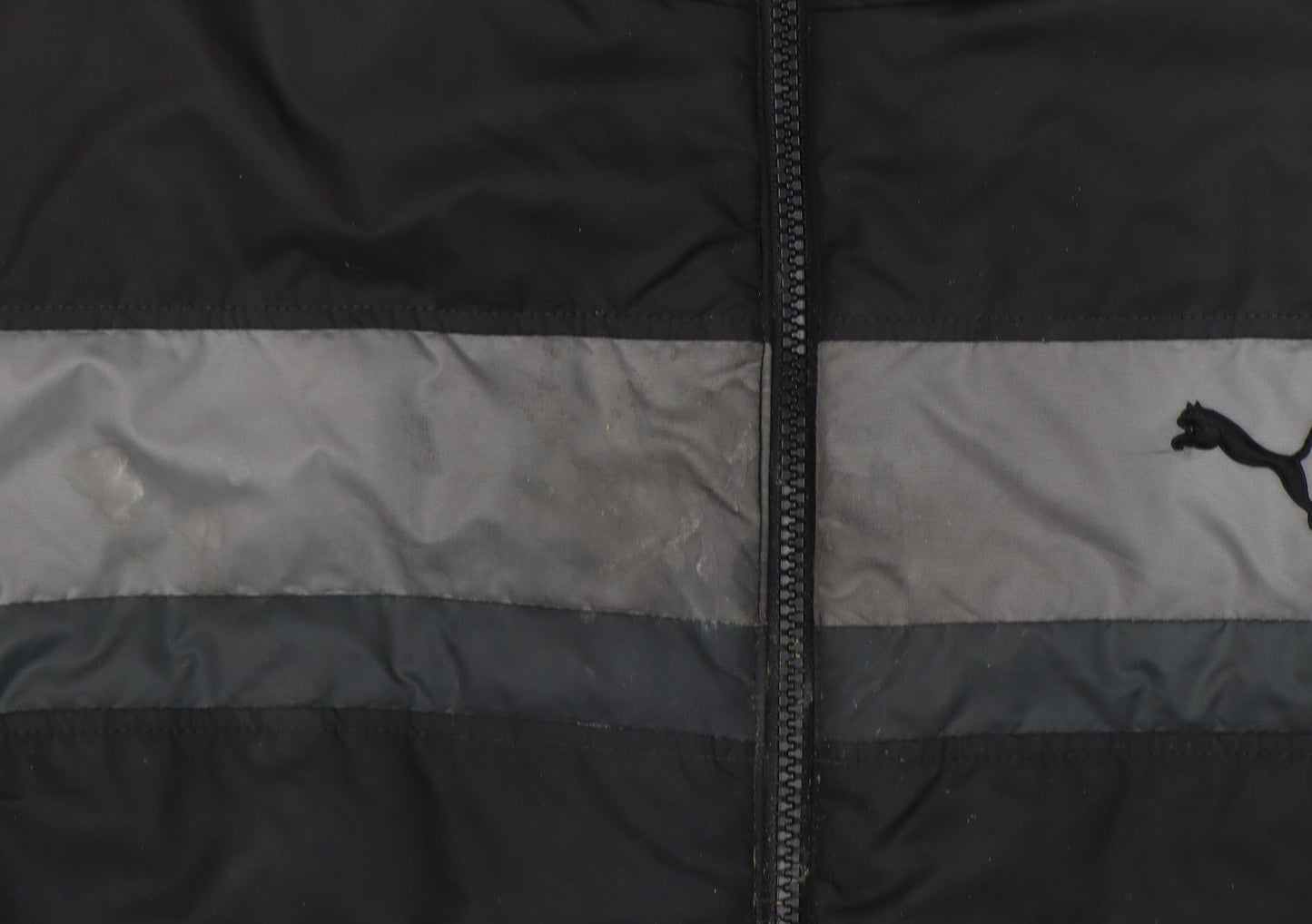 Puma Men's Black XL Puffer Waistcoat