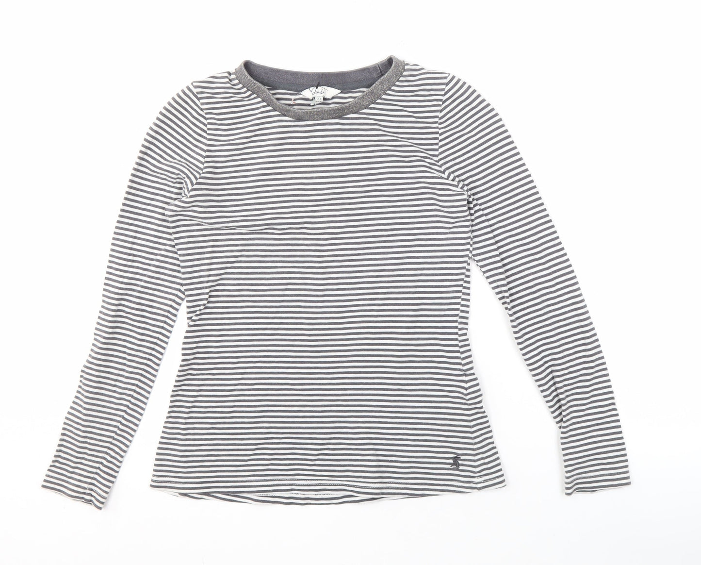 Joules Women's Striped Long Sleeve T-Shirt, Size 8