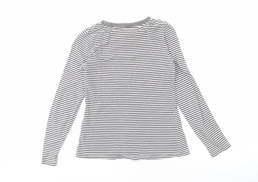 Womens UK Size 8 Joules Multicoloured Cotton T-Shirt