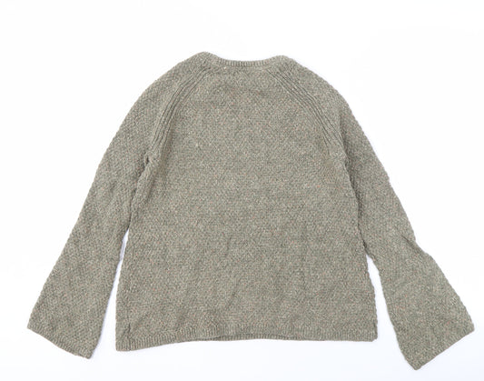 Fat Face Women’s Grey Pullover Jumper Size 8