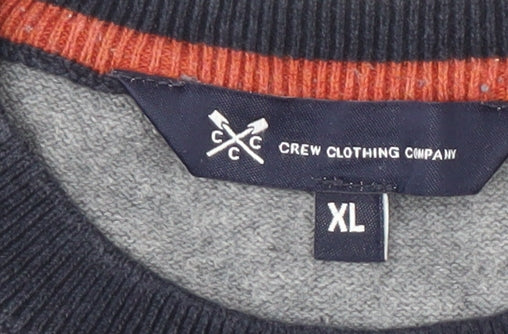 Crew Clothing Company Men's XL Multicoloured Pullover