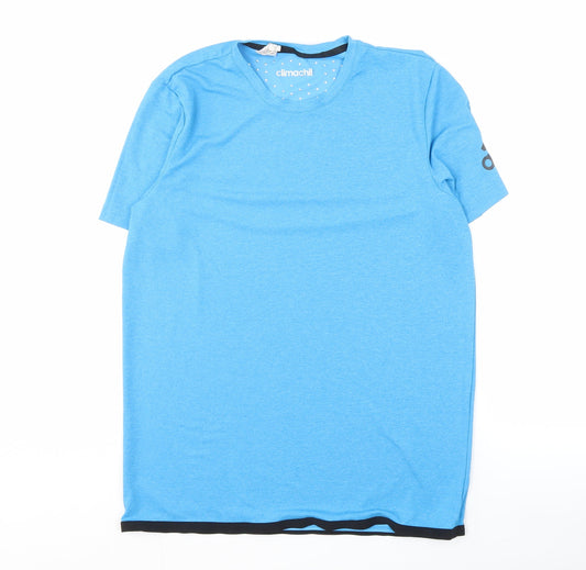 Adidas Men's Blue T-Shirt Size L for Training