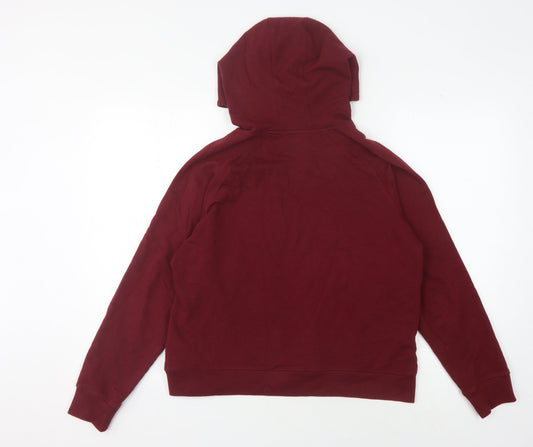 Lee Cooper Unisex Red Hoodie XL Casual Cotton Blend