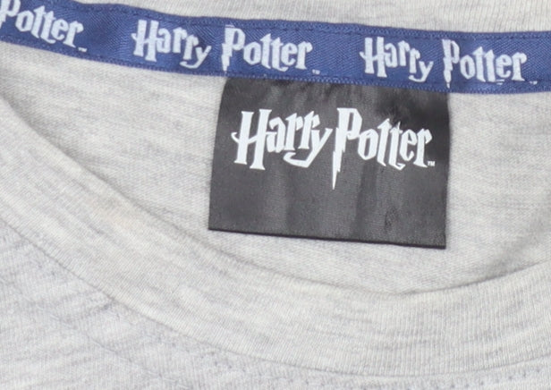 Harry Potter Men's Grey Muggle Long Sleeve T-Shirt