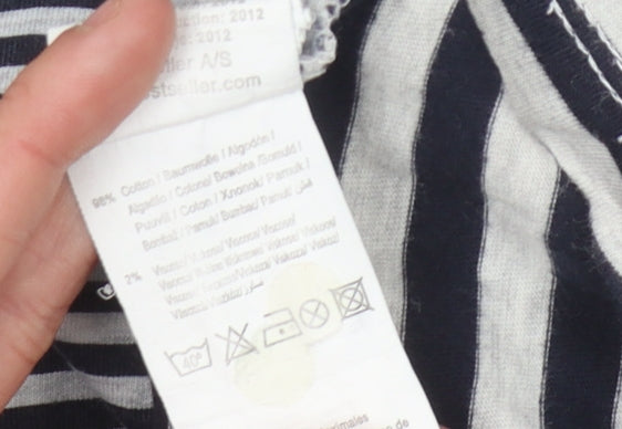 Jack & Jones Men's XL Striped Multicoloured T-Shirt