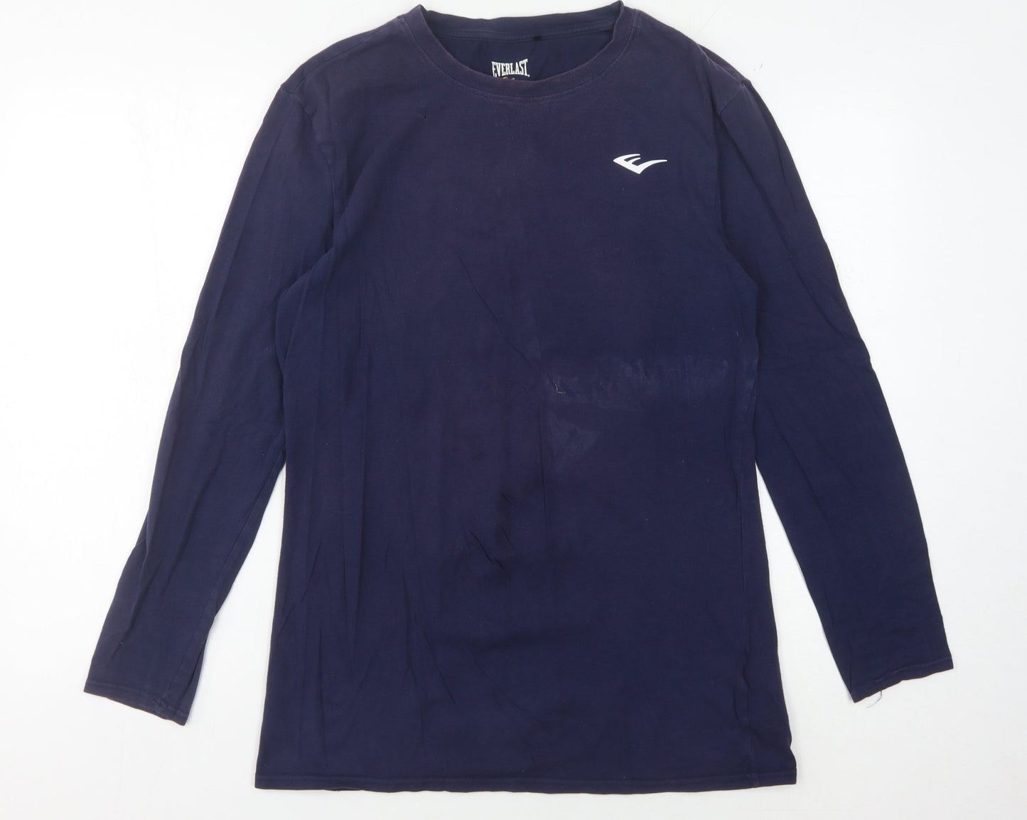 Everlast Men's Blue Long Sleeve T-Shirt Size L