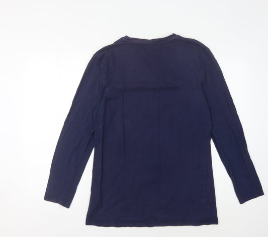 Everlast Men's Blue Long Sleeve T-Shirt Size L