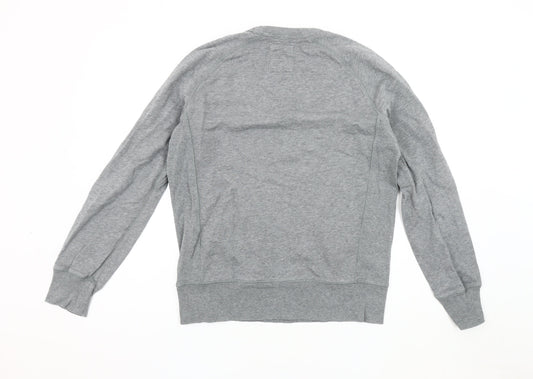 Gap Men’s Grey Pullover Sweatshirt, Size XS, Crew Neck