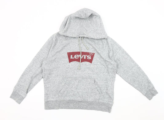 Levi's Men's Grey Pullover Hoodie Size L