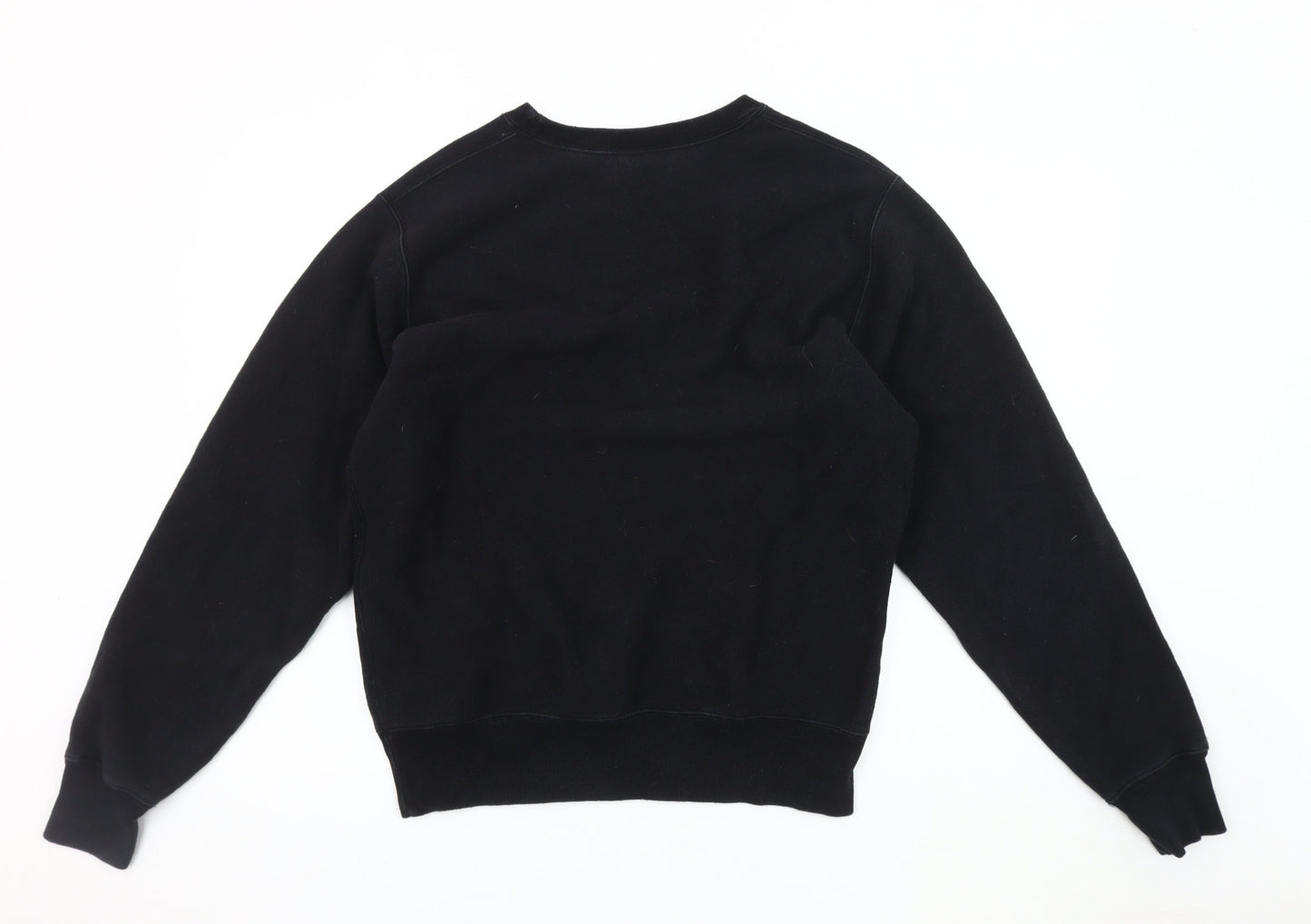 Champion Men's Black Pullover Sweatshirt - Size S