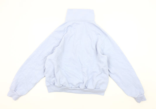 Hollister Women's Blue Pullover Sweatshirt Size S