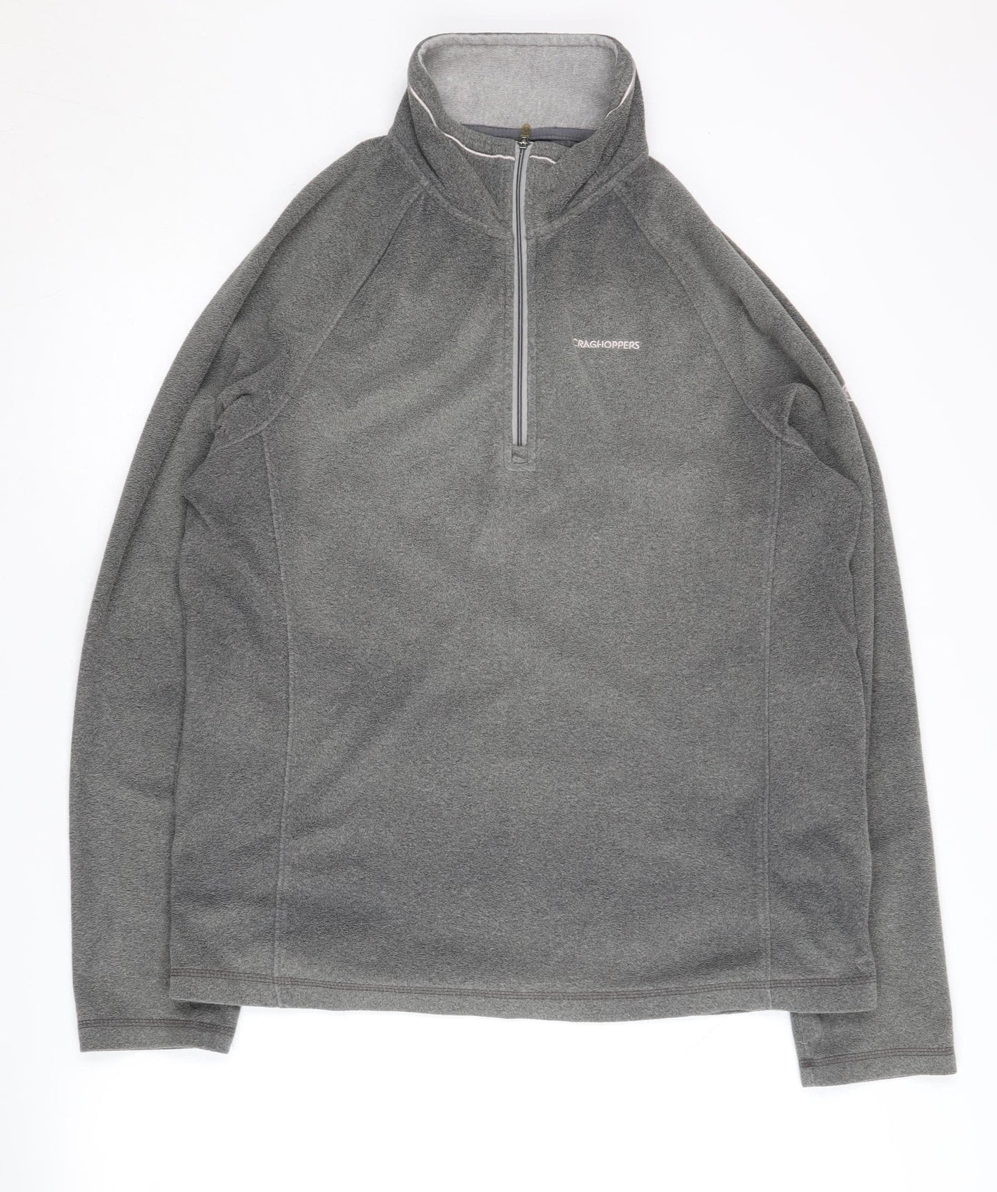 Craghoppers Men's Grey M 1/4 Zip Fleece Sweatshirt