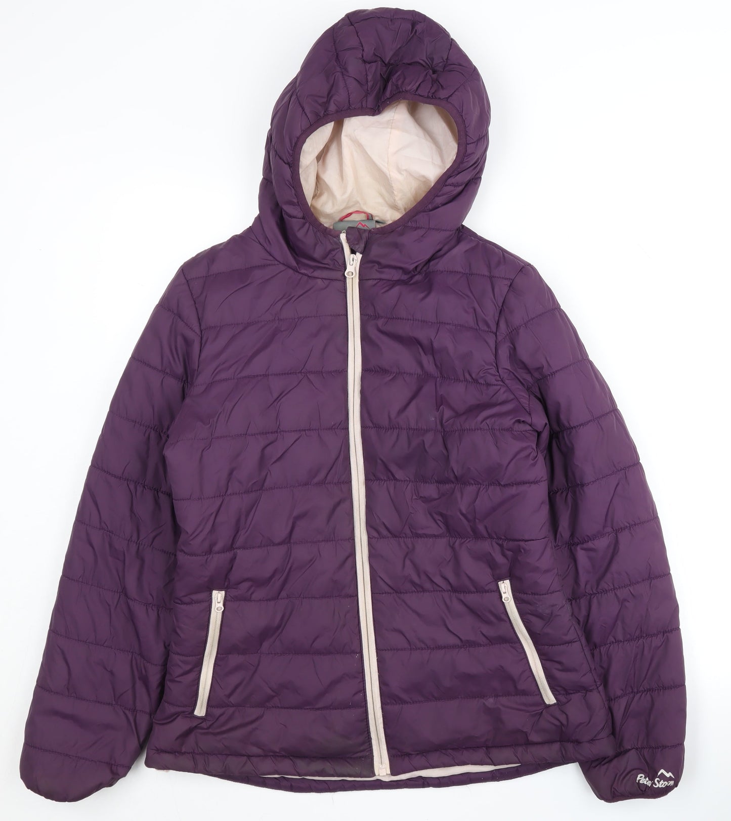 Peter Storm Women's Purple Puffer Jacket Size 10