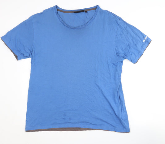 Peter Storm Men’s Blue XL Crew Neck Cotton T-Shirt