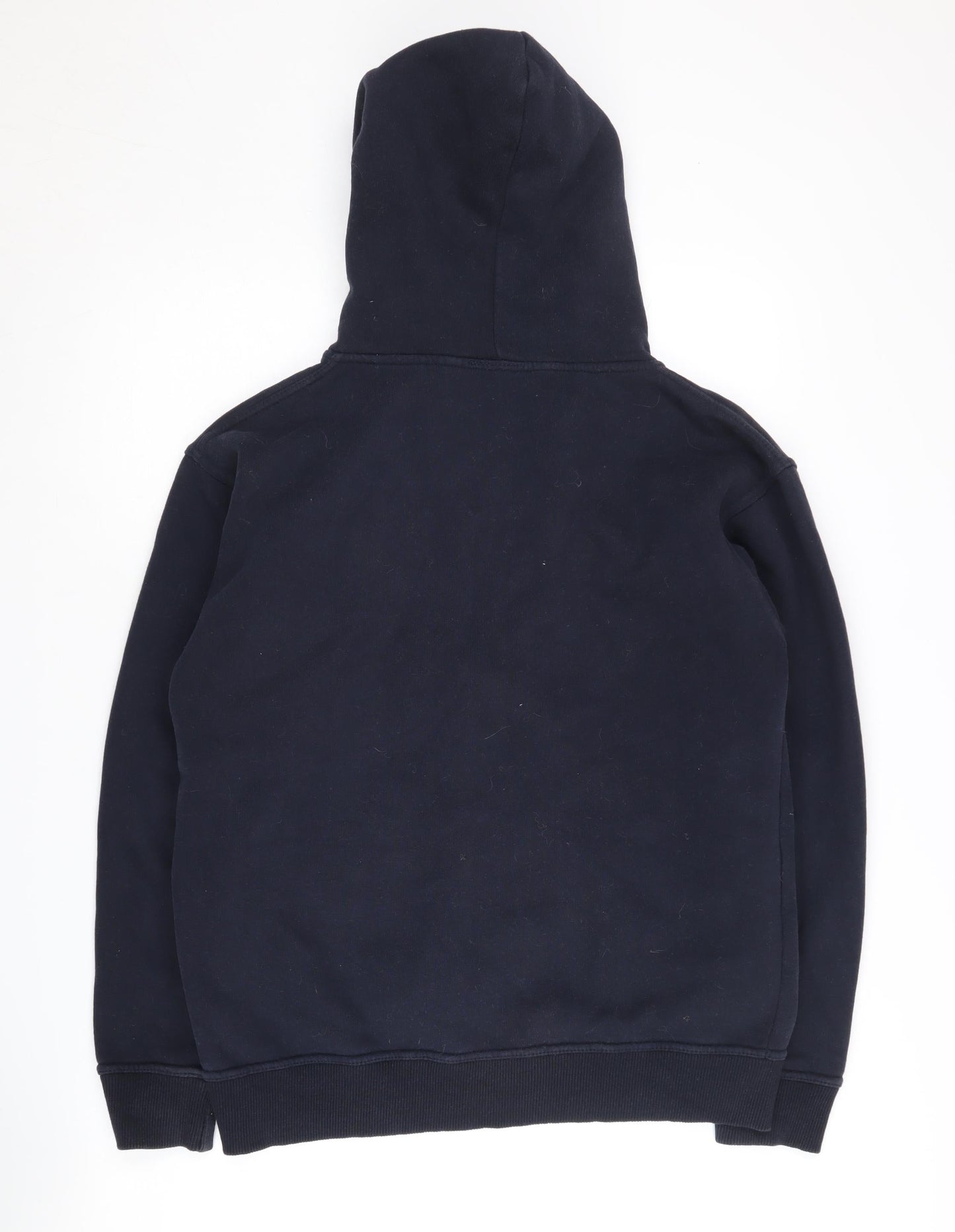 Leicester City Men's Black Full Zip Hoodie S