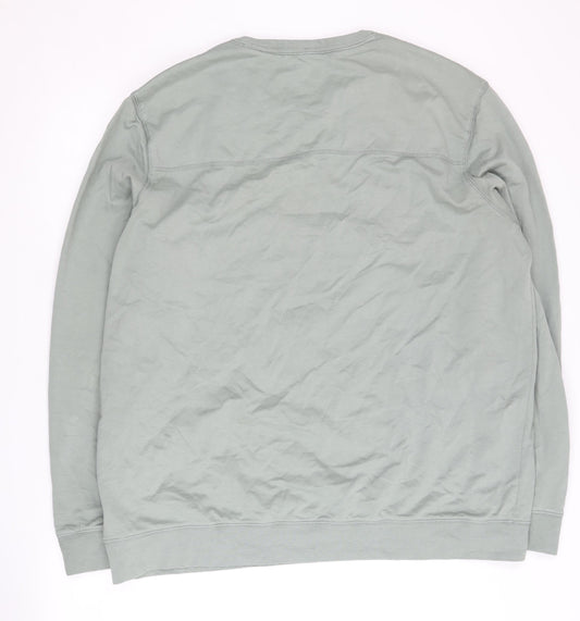 FatFace Men’s Green XL Pullover Sweatshirt