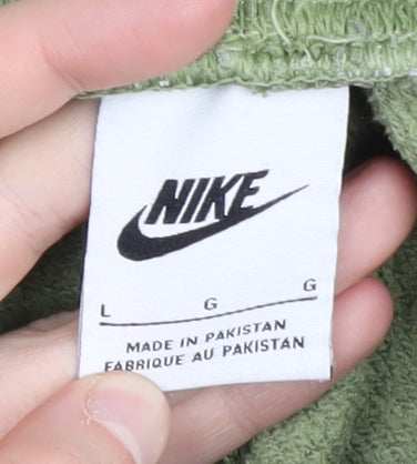 Nike Men's Green Jogger Trousers - L, Gym & Sports