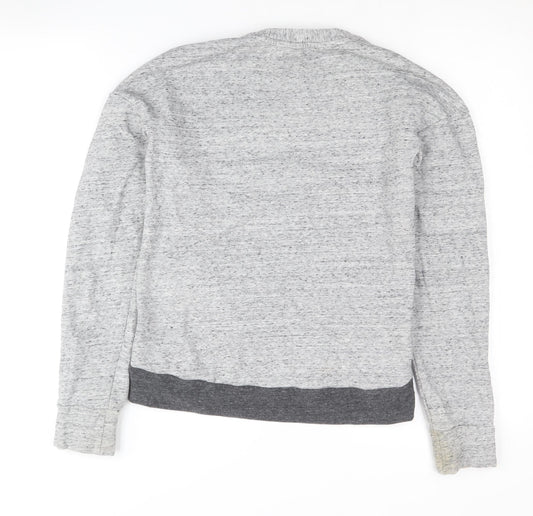 Adidas Women's Grey XS Slim Fit Sweatshirt