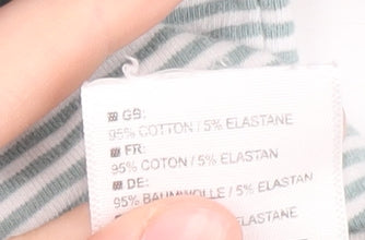 Trespass Women's Green Striped T-Shirt Sz 12